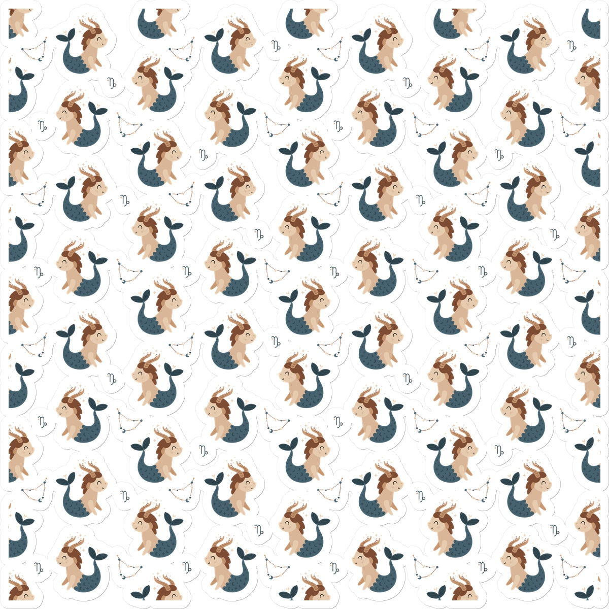 Capricorn Pattern Sticker