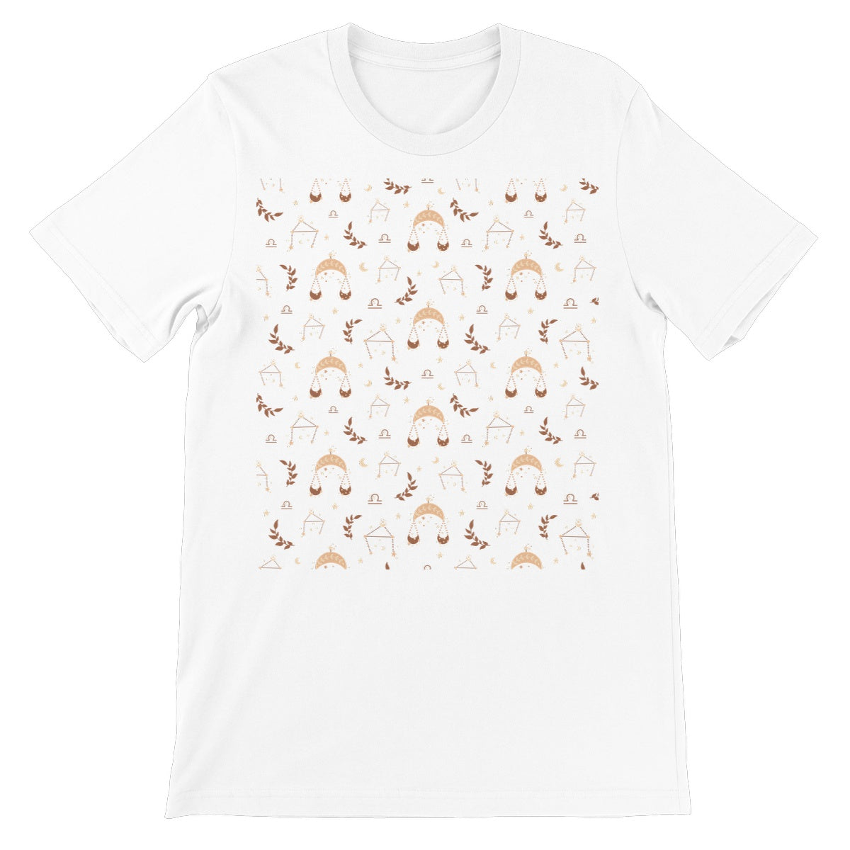 Libra Pattern Unisex Short Sleeve T-Shirt