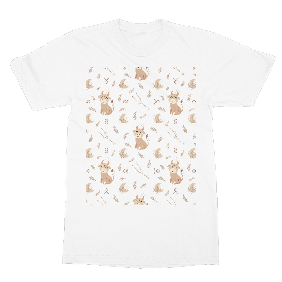 Taurus Pattern Softstyle T-Shirt