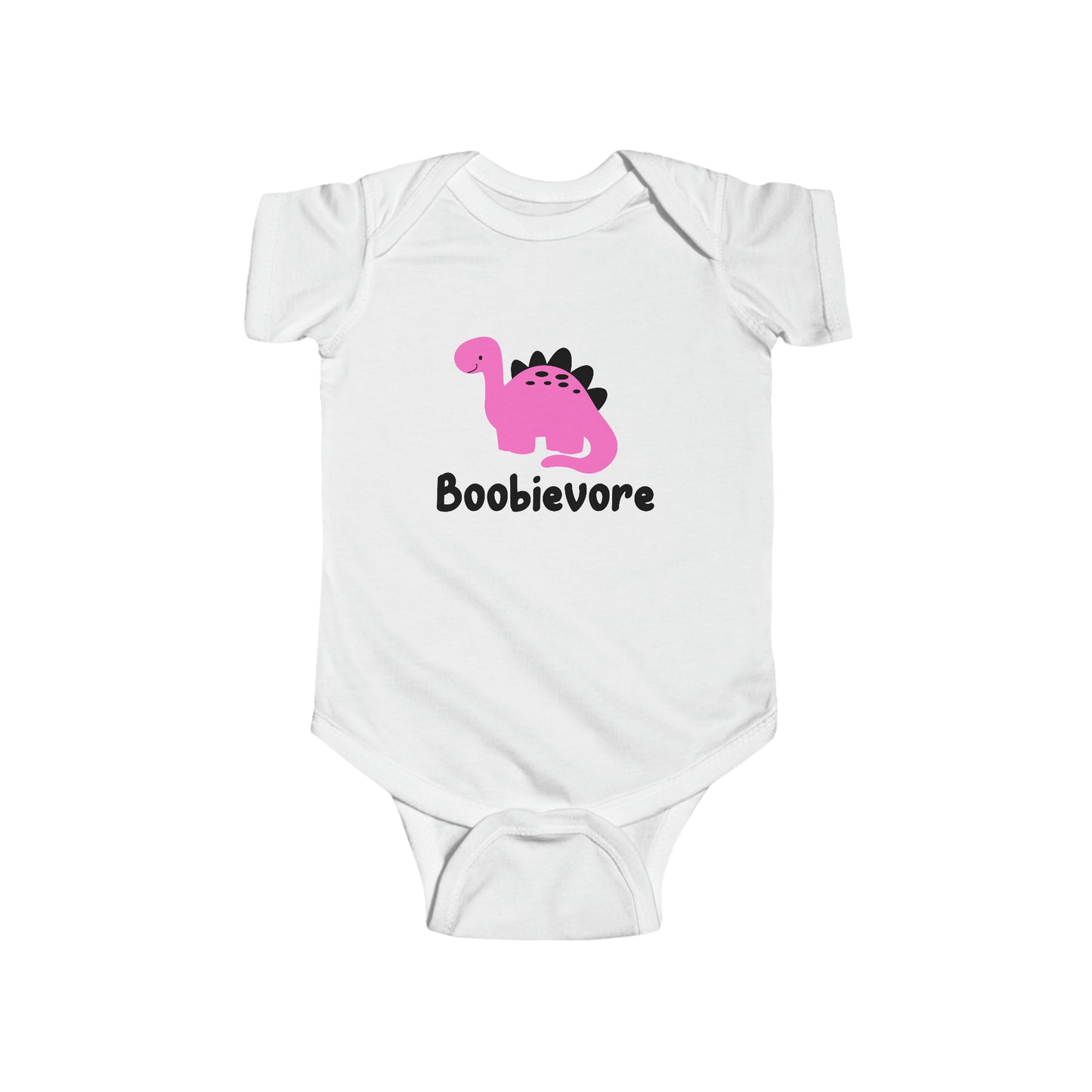 Boobievore - Breast Cancer Awareness Bodysuit, Onesie, Infant Fine Jersey Bodysuit