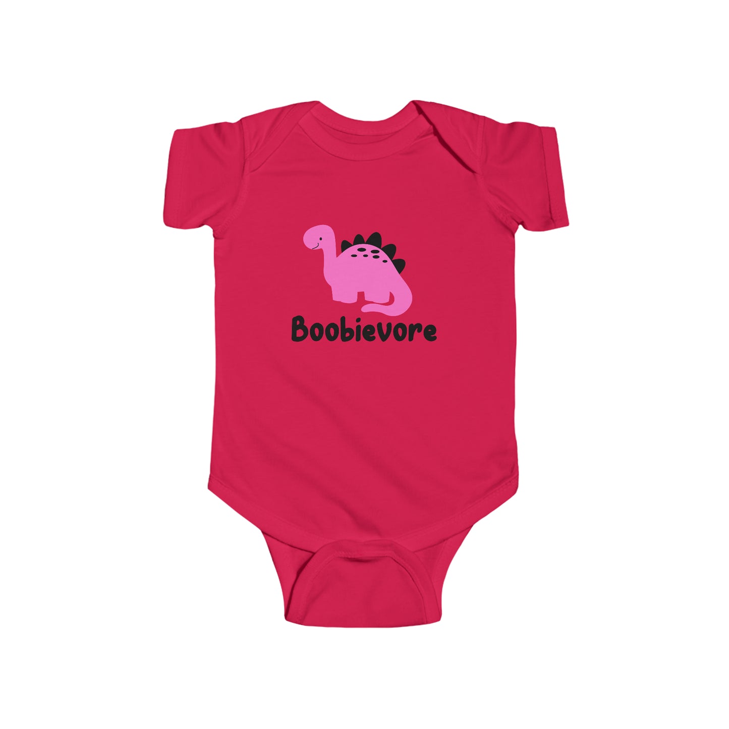 Boobievore - Breast Cancer Awareness Bodysuit, Onesie, Infant Fine Jersey Bodysuit