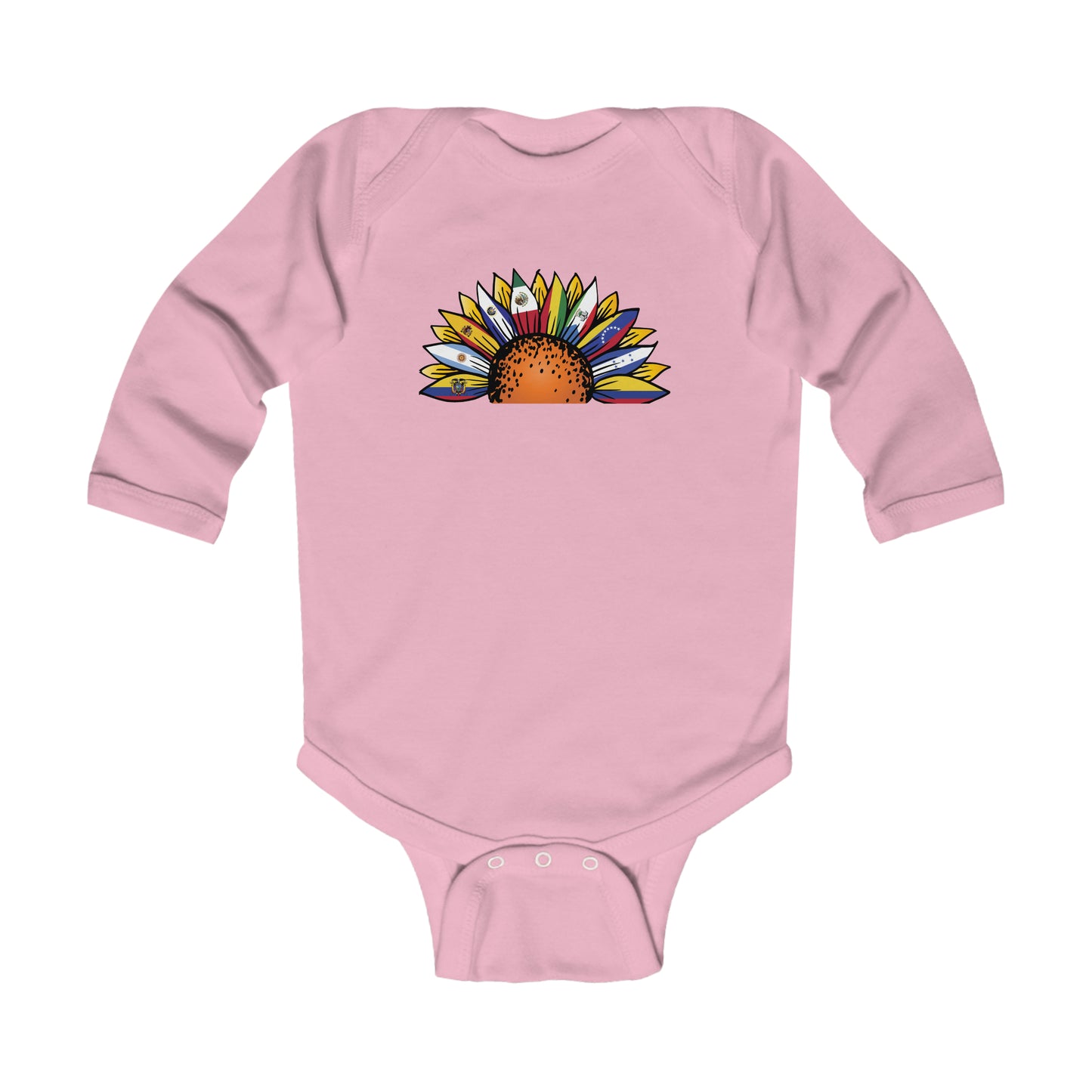 Hispanic Heritage Month Infant Long Sleeve Bodysuit