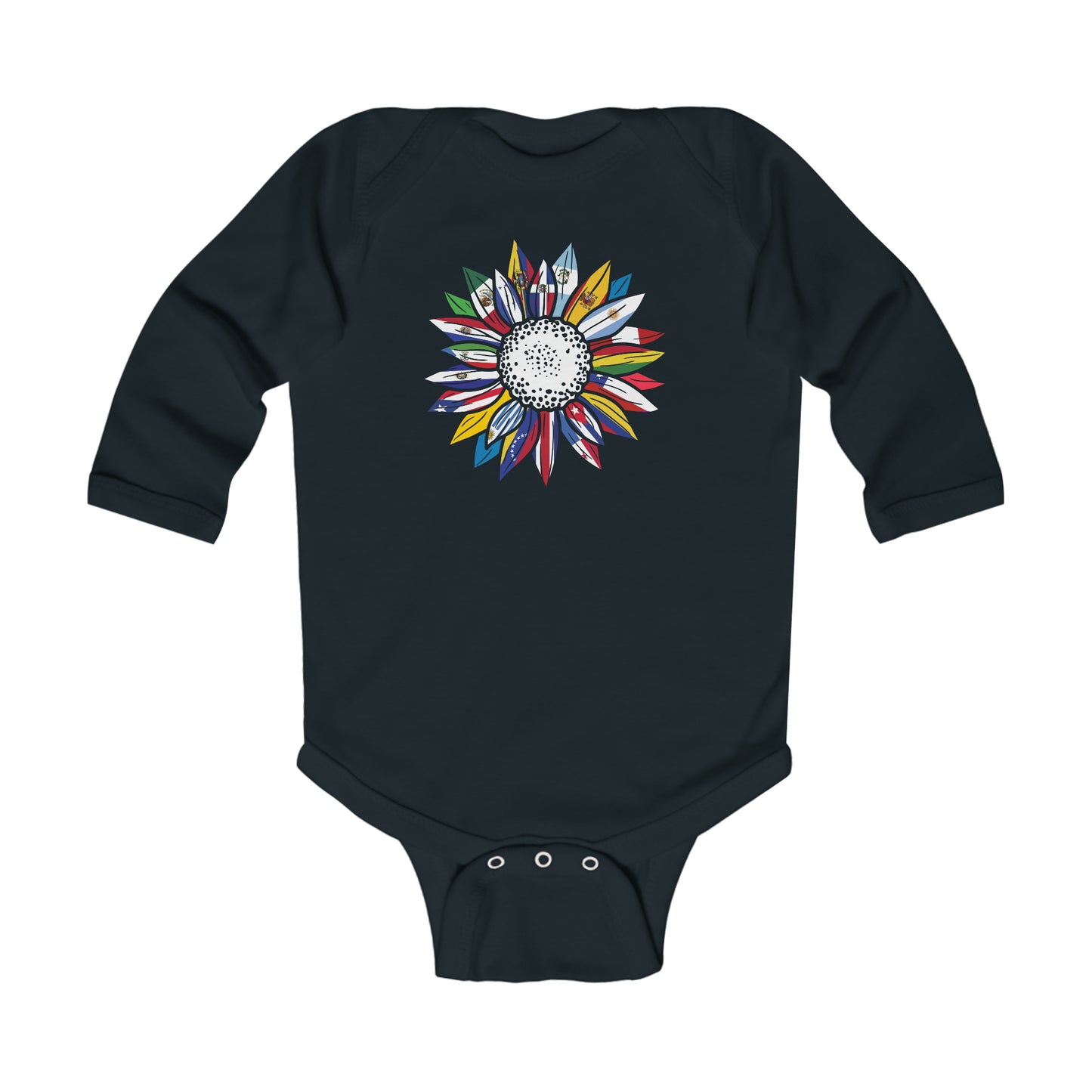 Hispanic Heritage Month Infant Long Sleeve Bodysuit