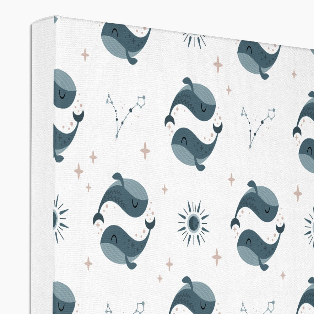 Pisces Pattern Canvas
