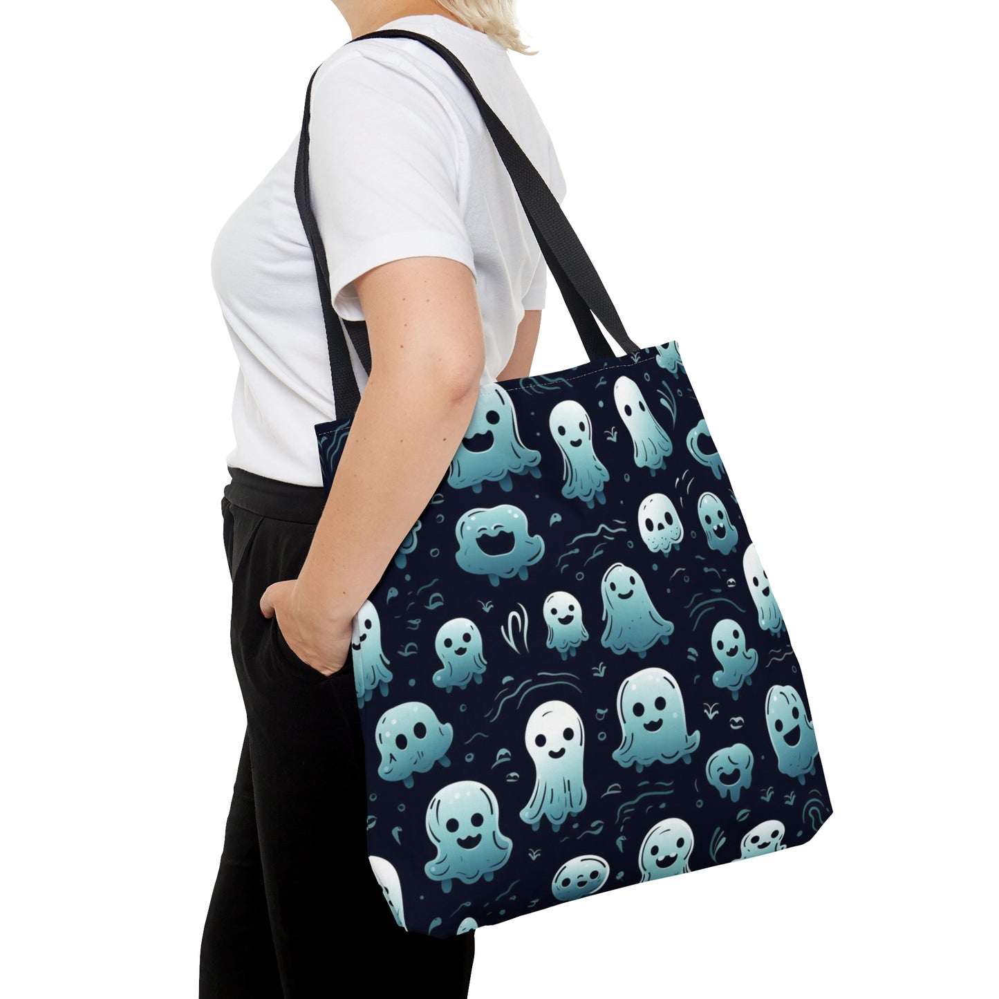 Halloween Cute Ghosts Tote Bag (AOP)