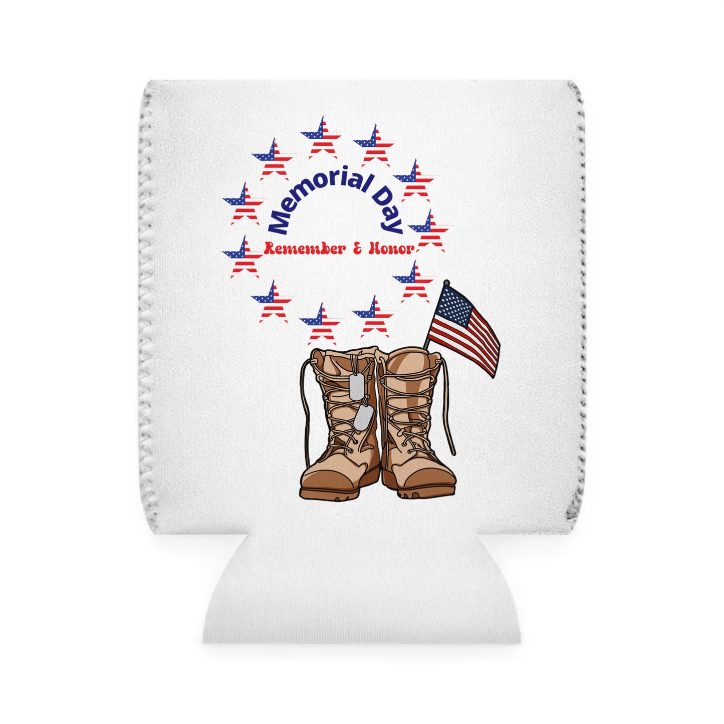 Memorial Day Can Cooler Sleeve