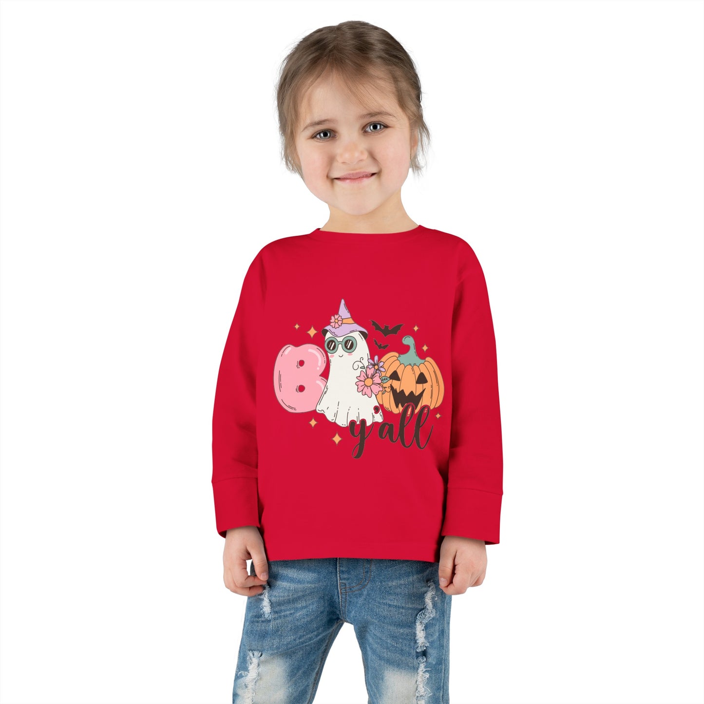 Boo Y All Toddler Long Sleeve Tee