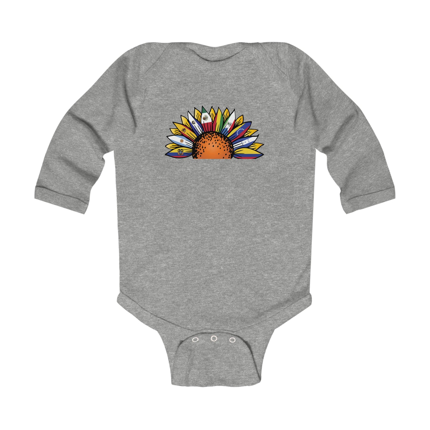 Hispanic Heritage Month Infant Long Sleeve Bodysuit