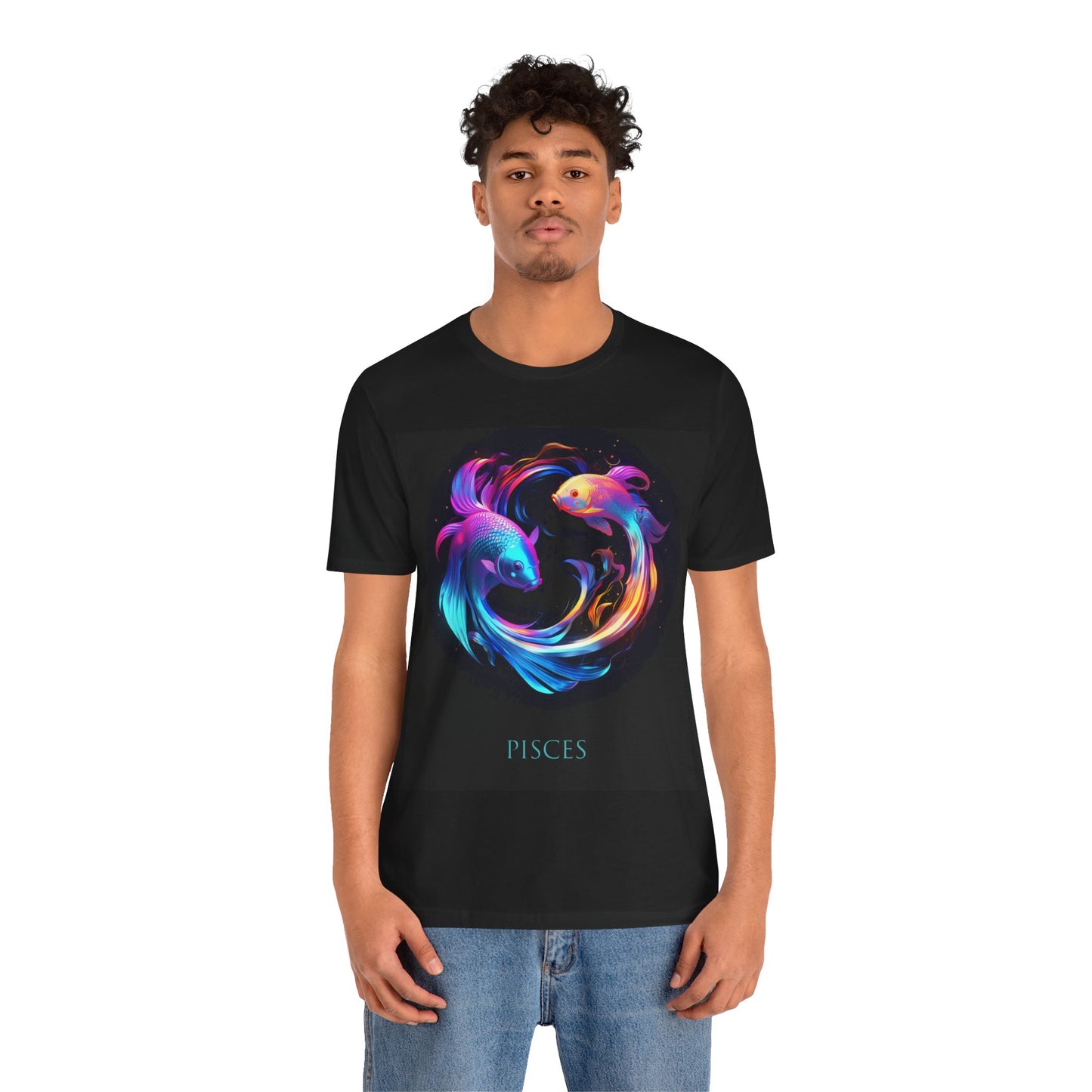 Pisces Neon T-Shirt | Zodiac Sign Tee | Pisces Gift | Horoscope T-Shirt | Astrology Shirt