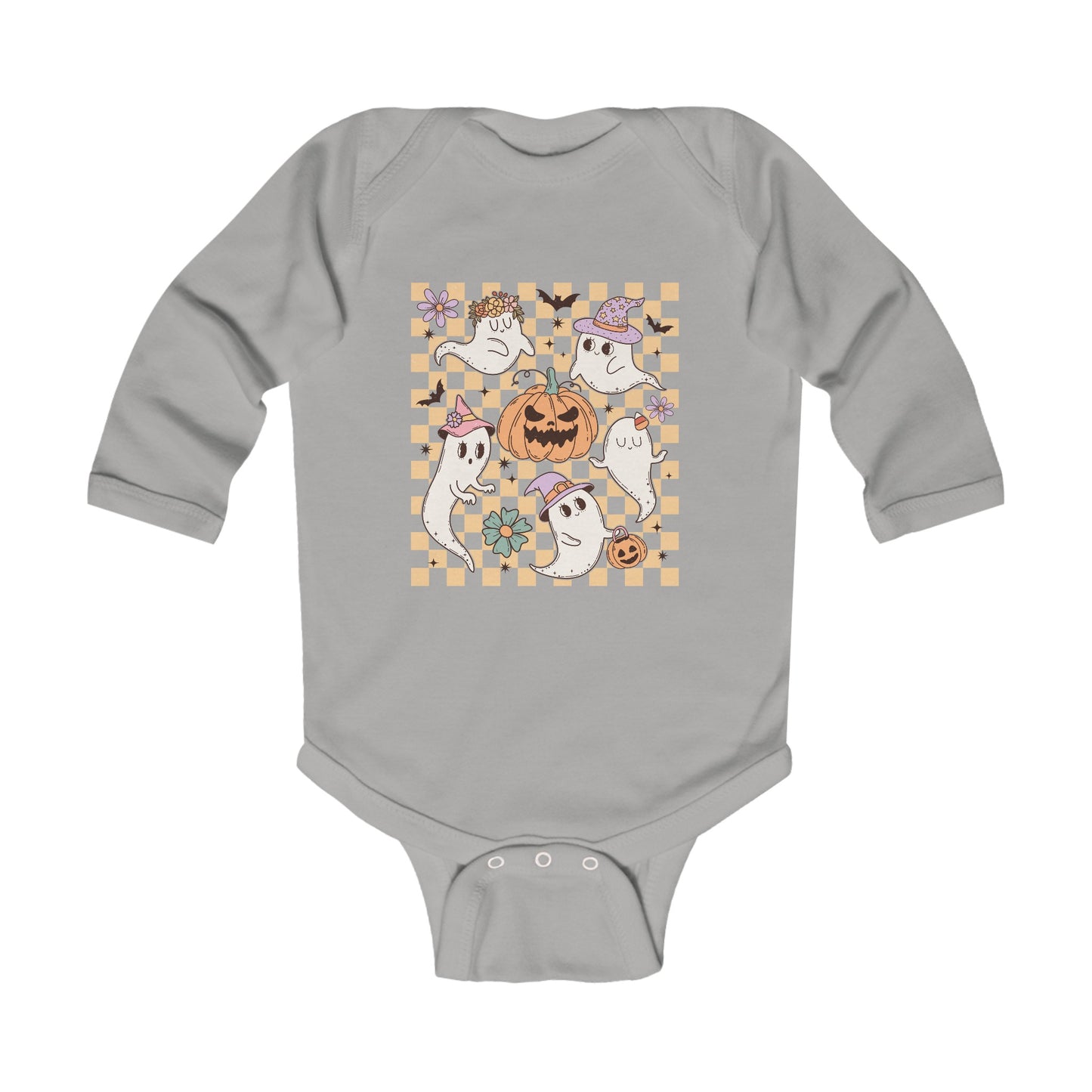 Halloween Ghosts Infant Long Sleeve Bodysuit
