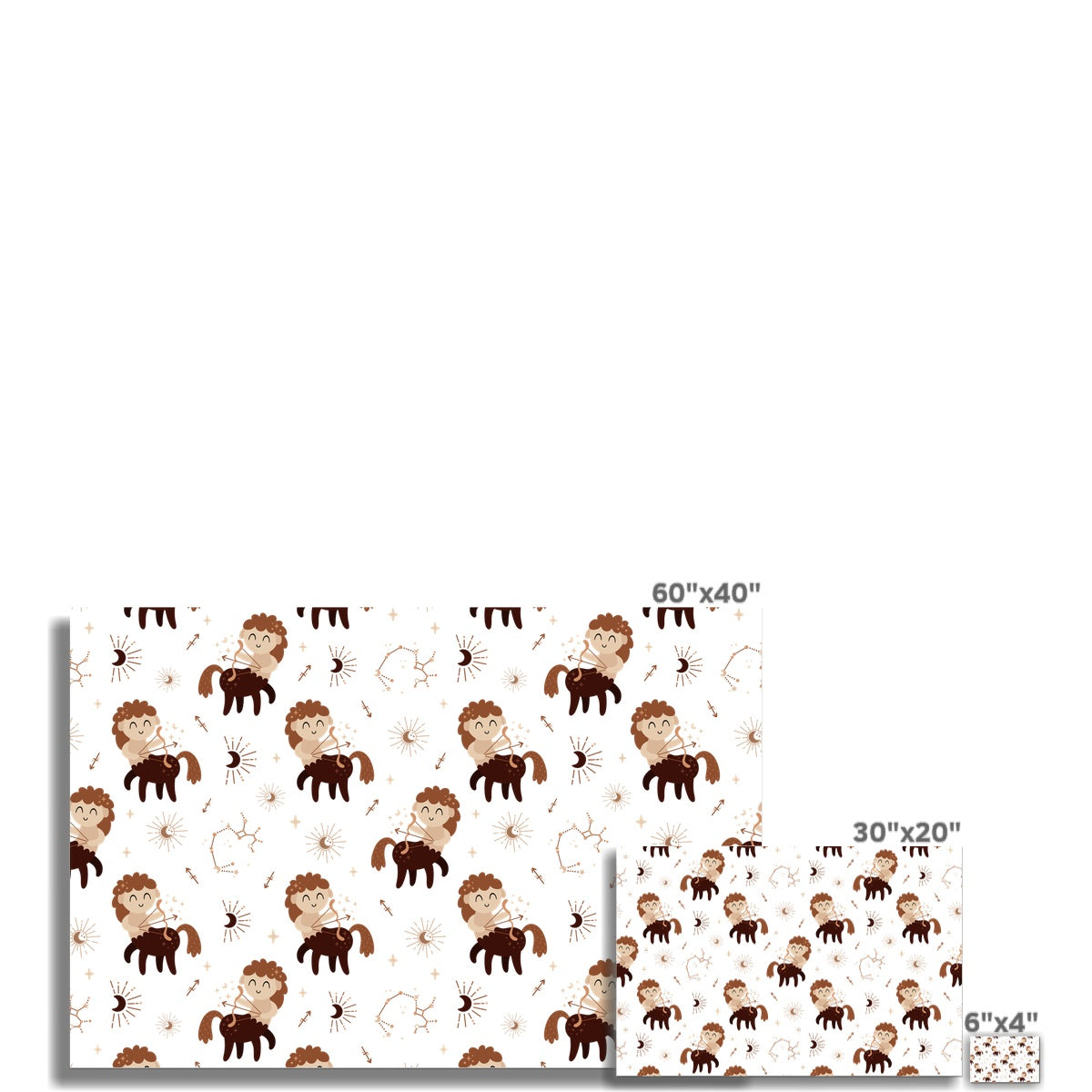 Sagittarius Pattern Fine Art Print