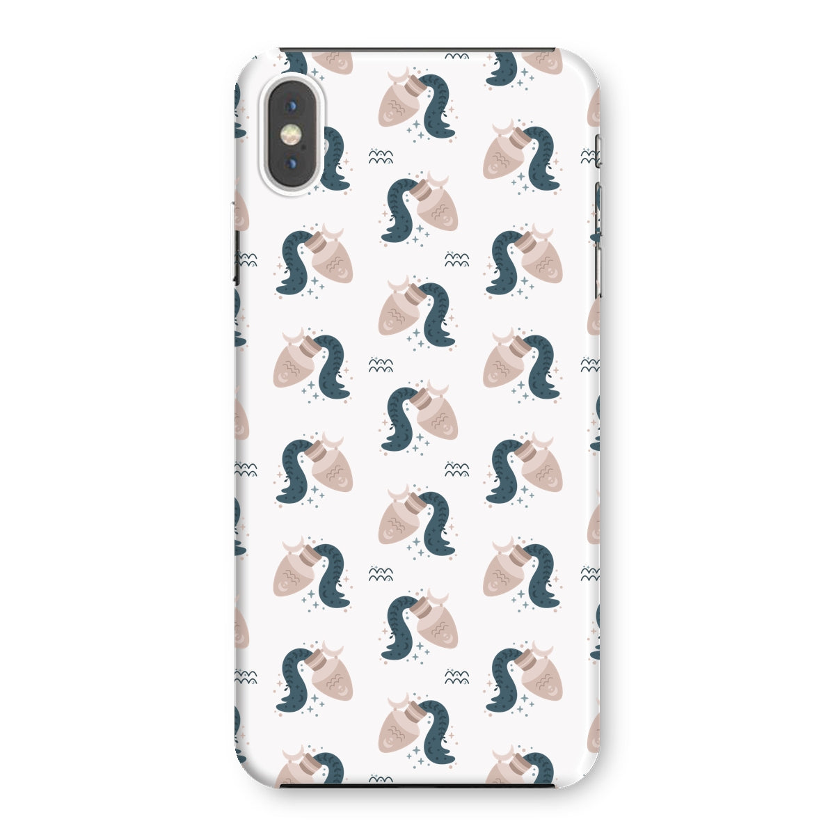 Aquarius Pattern Snap Phone Case