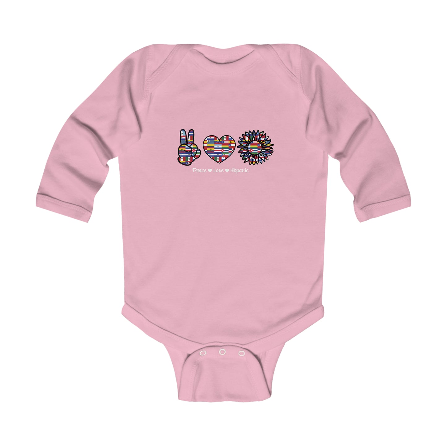 Hispanic Heritage Month Infant Long Sleeve Bodysuit