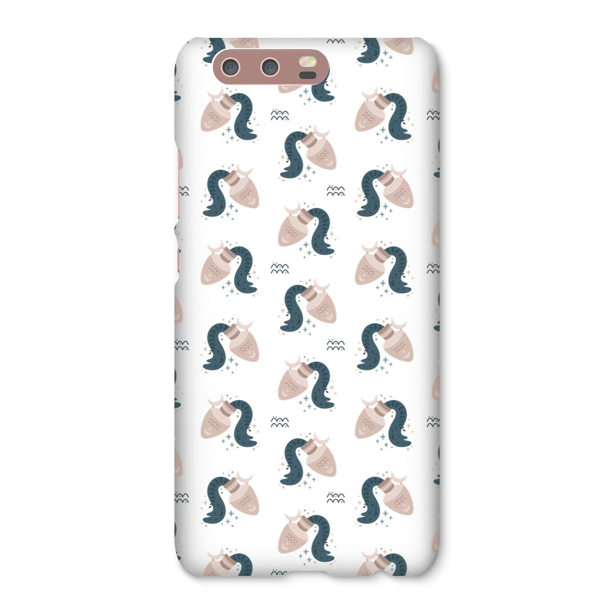 Aquarius Pattern Snap Phone Case