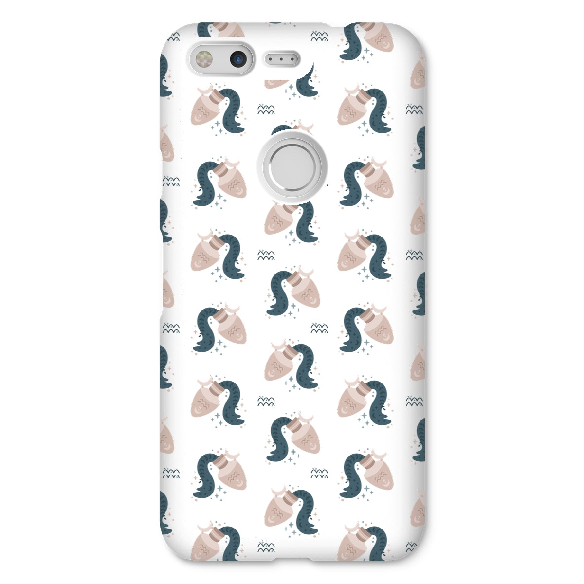 Aquarius Pattern Snap Phone Case