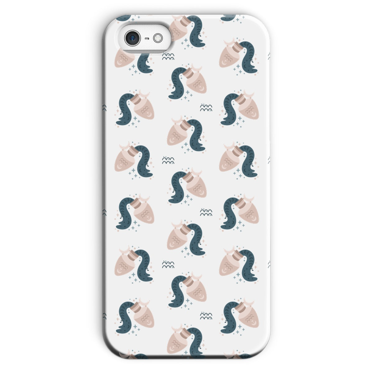 Aquarius Pattern Snap Phone Case