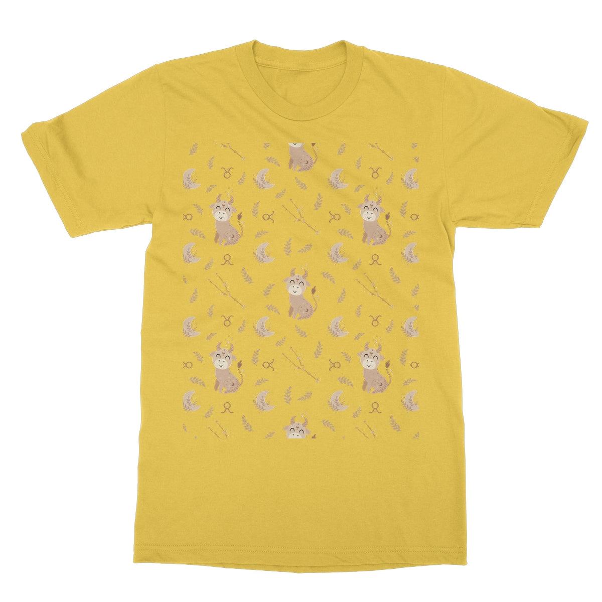 Taurus Pattern Softstyle T-Shirt