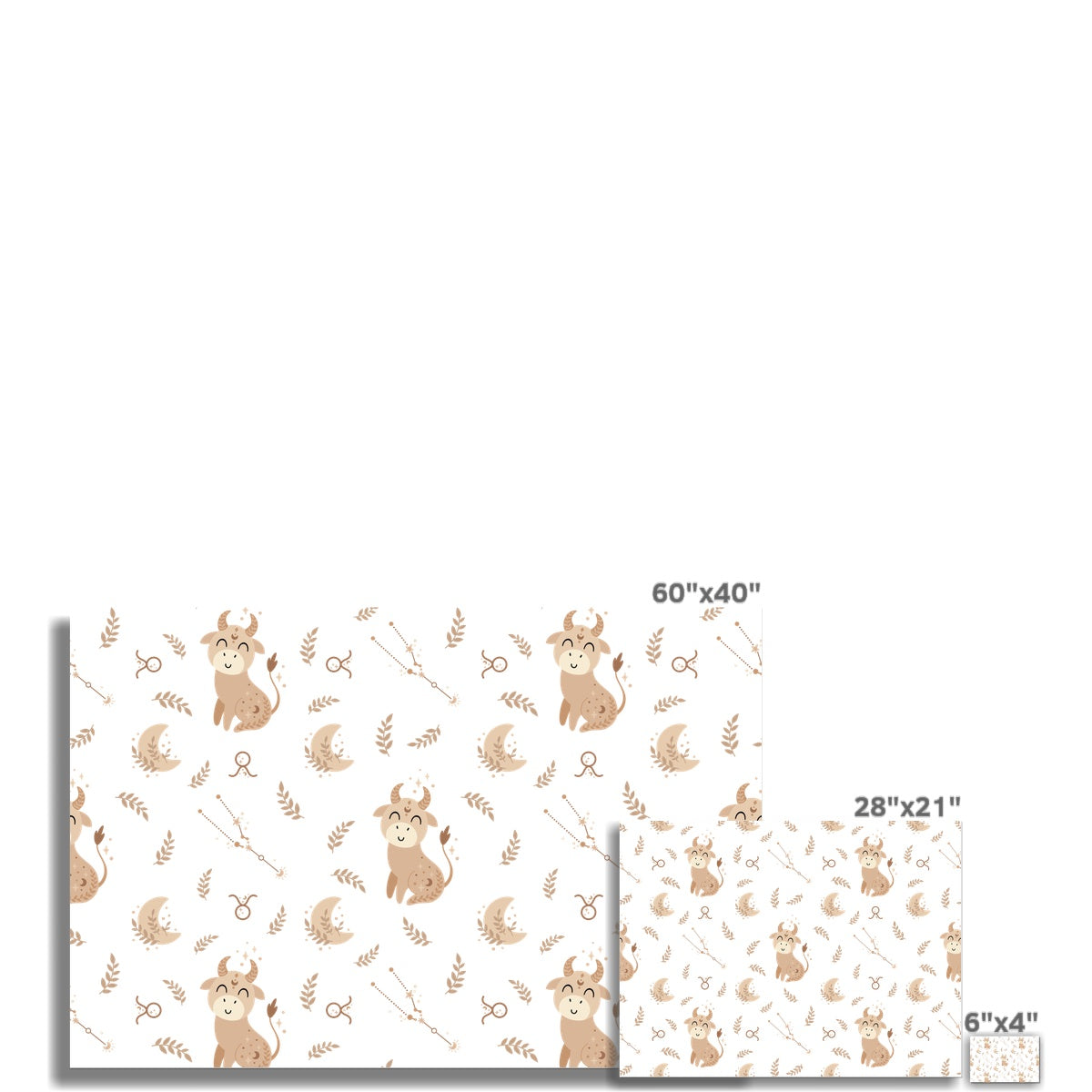 Taurus Pattern Wall Art Poster