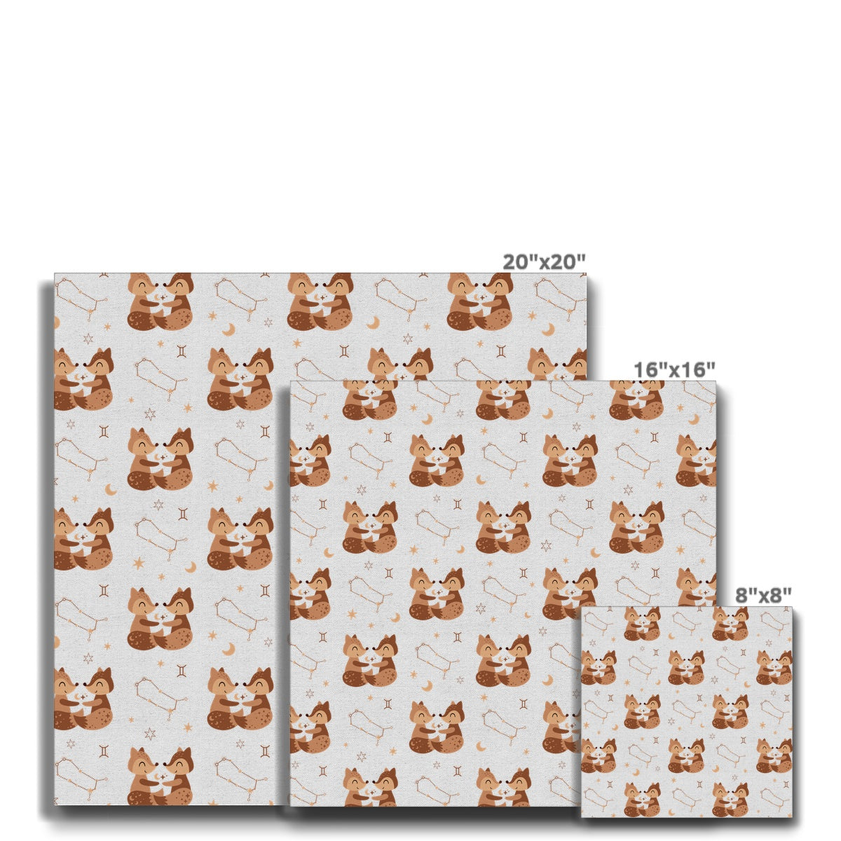 Gemini Pattern Eco Canvas