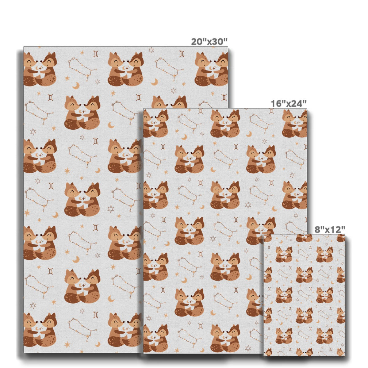 Gemini Pattern Eco Canvas