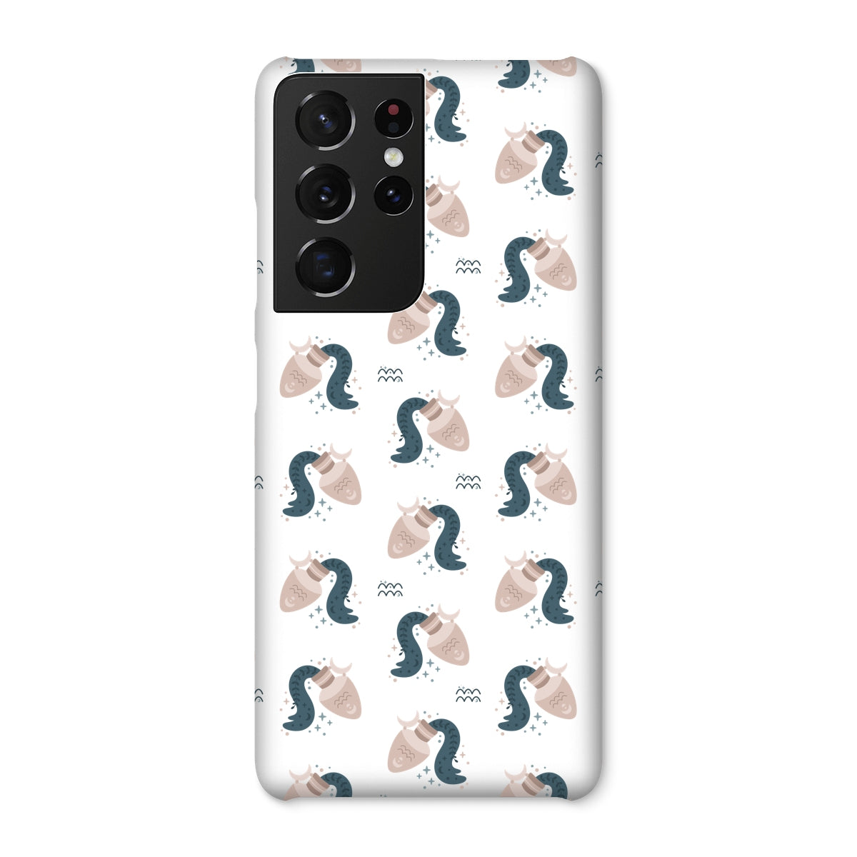 Aquarius Pattern Snap Phone Case