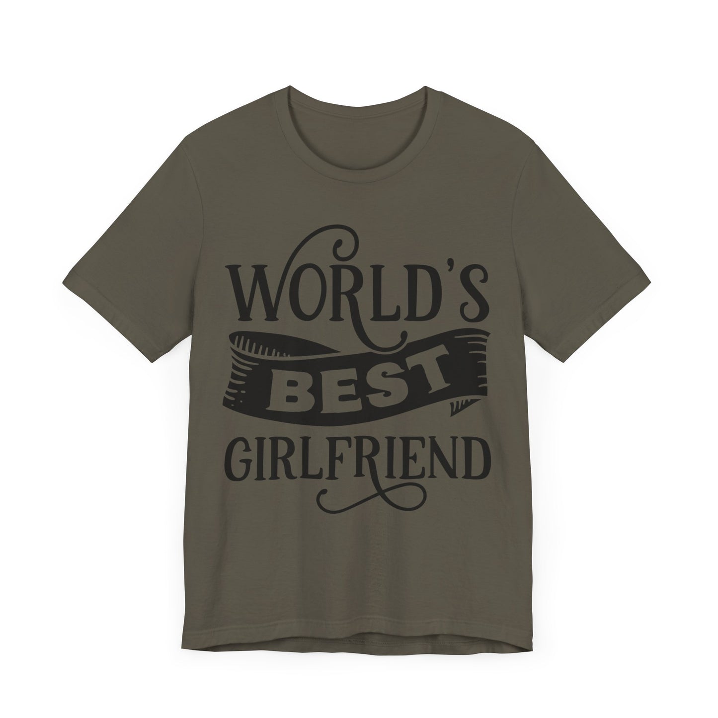 World's Best Girlfriend Unisex Jersey Short Sleeve Tee