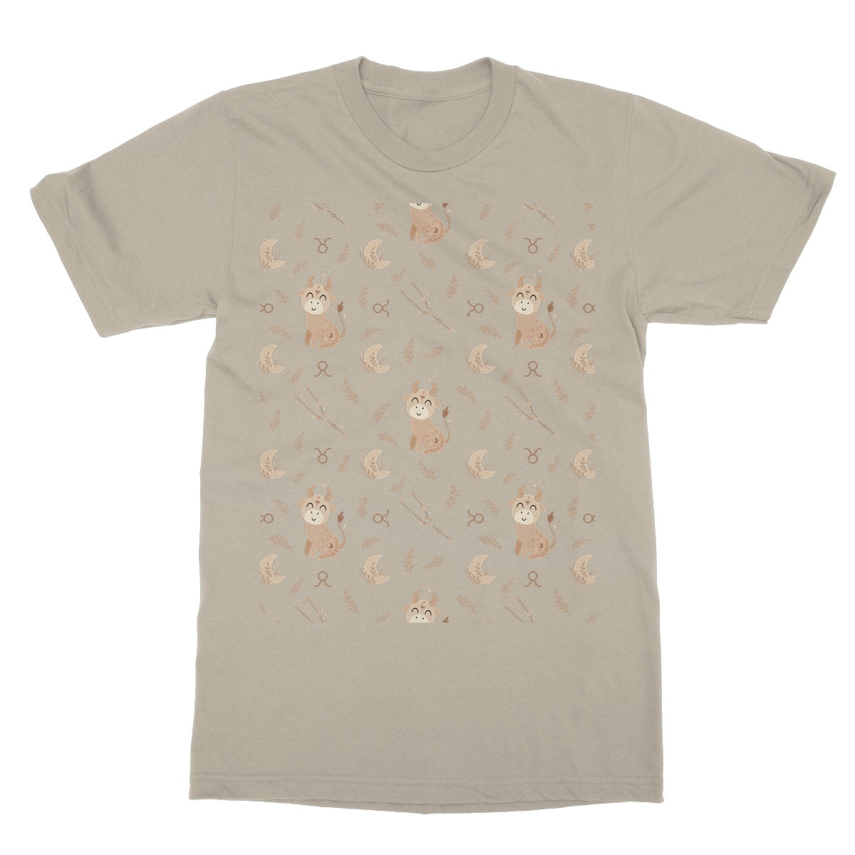 Taurus Pattern Softstyle T-Shirt