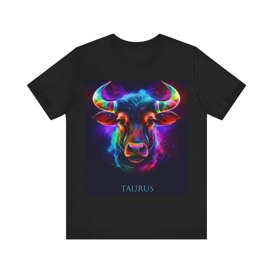 Taurus Neon T-Shirt | Zodiac Sign Tee | Taurus Gift | Horoscope T-Shirt | Astrology Shirt