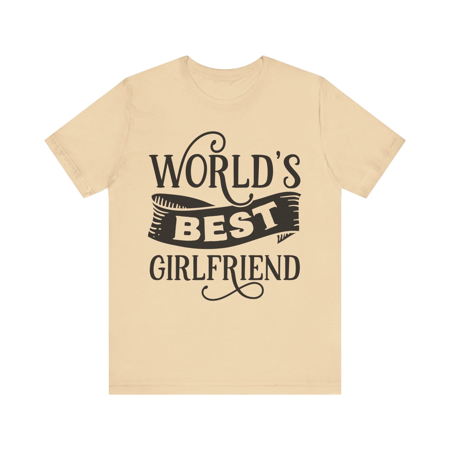 World's Best Girlfriend Unisex Jersey Short Sleeve Tee