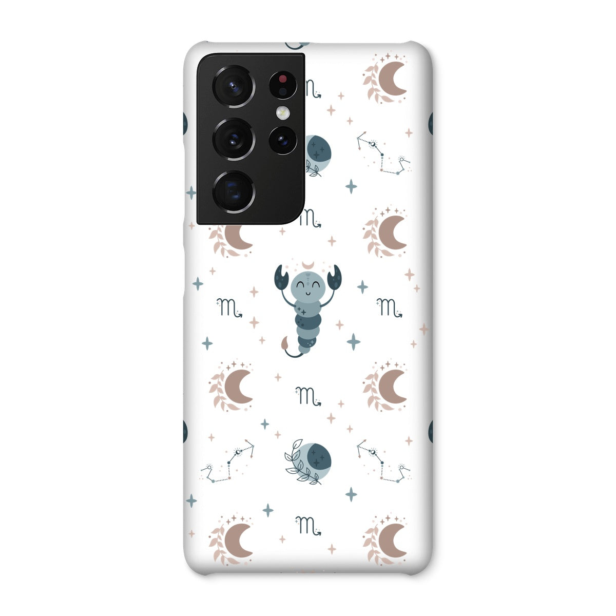 Scorpio Pattern Snap Phone Case