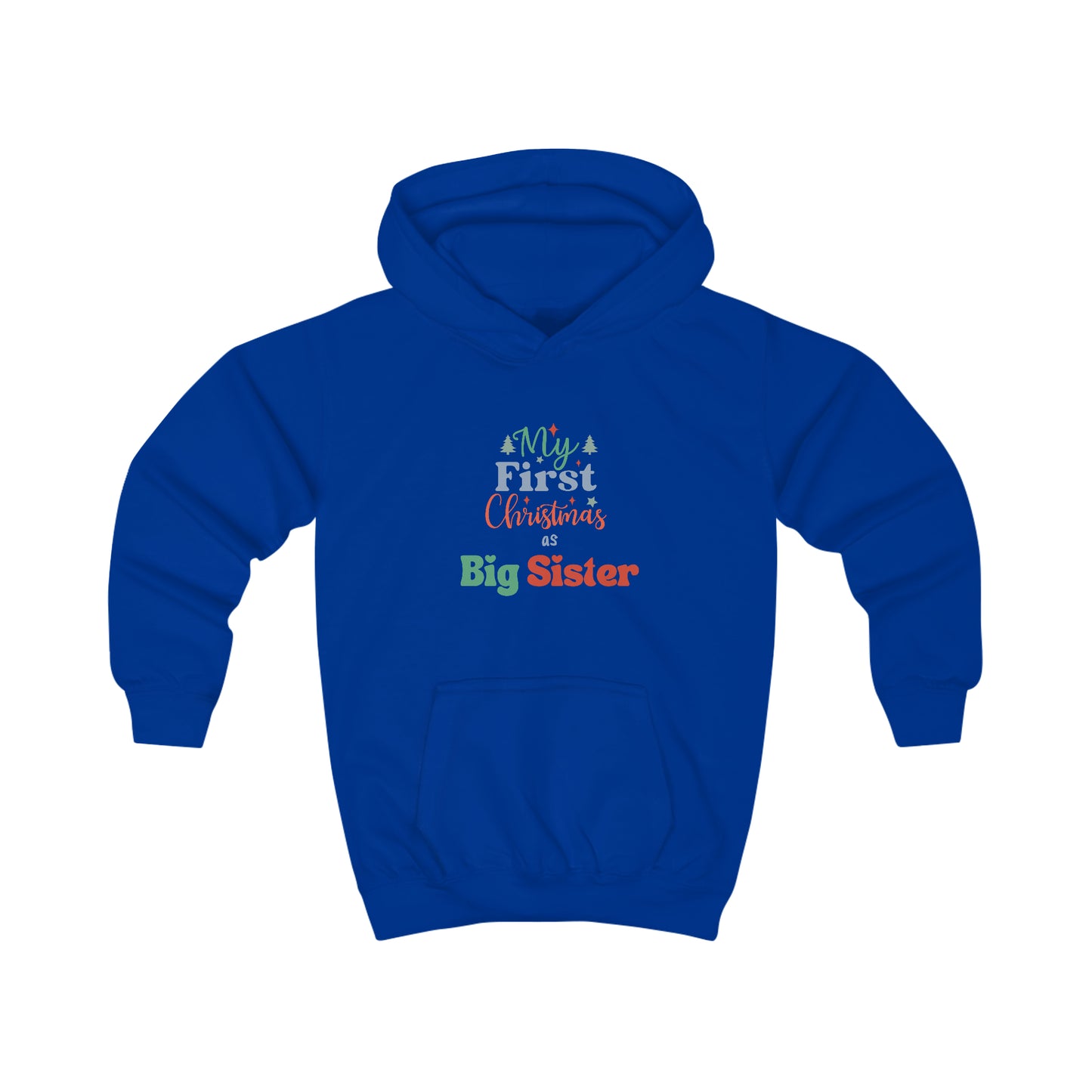My First Christmas as Big Sister Kids Hoodie