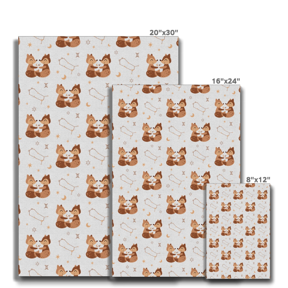 Gemini Pattern Eco Canvas