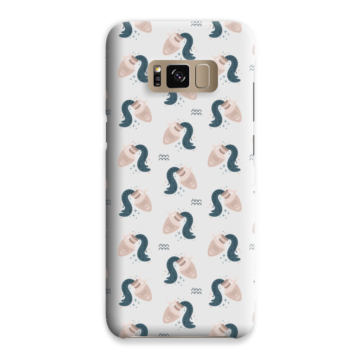 Aquarius Pattern Snap Phone Case