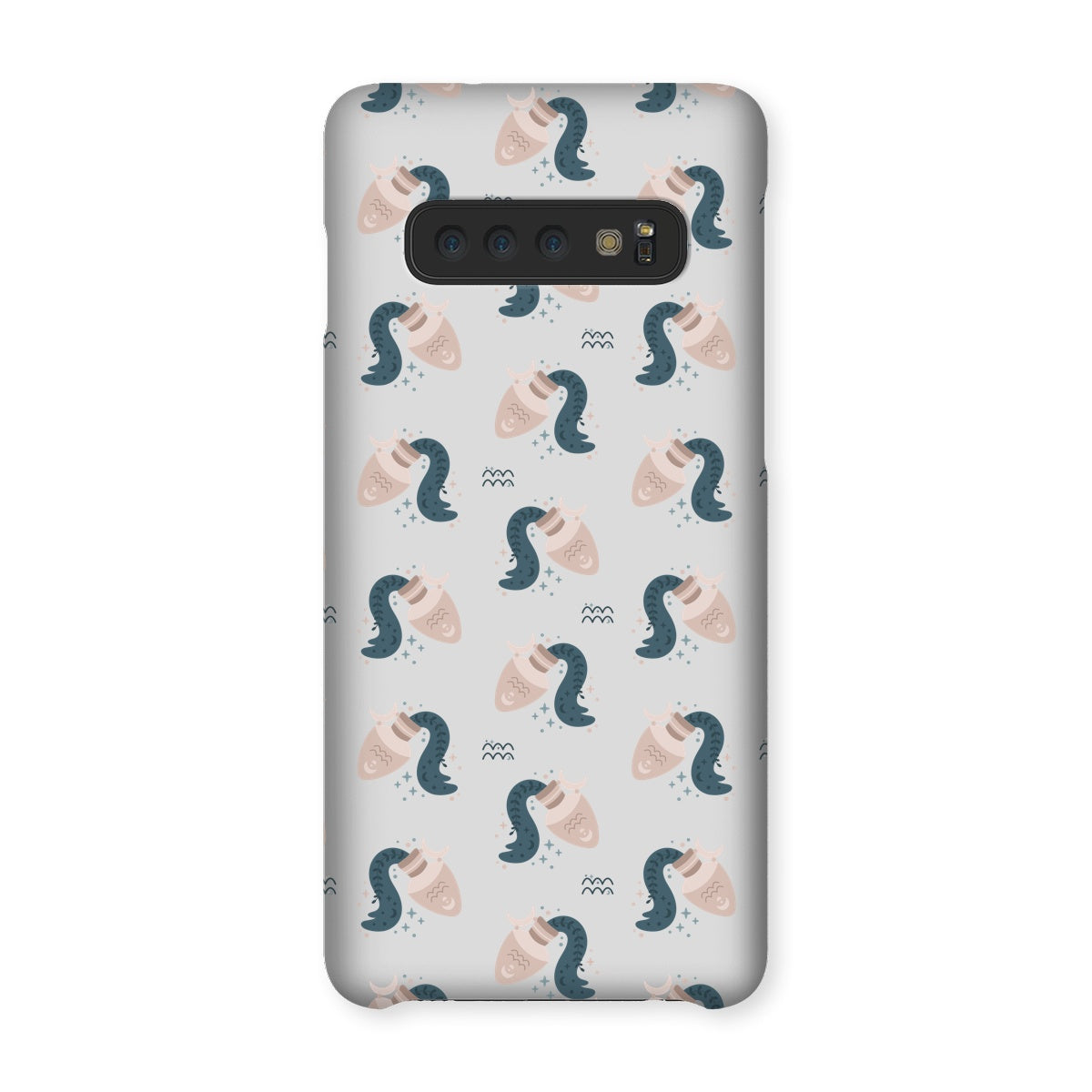 Aquarius Pattern Snap Phone Case