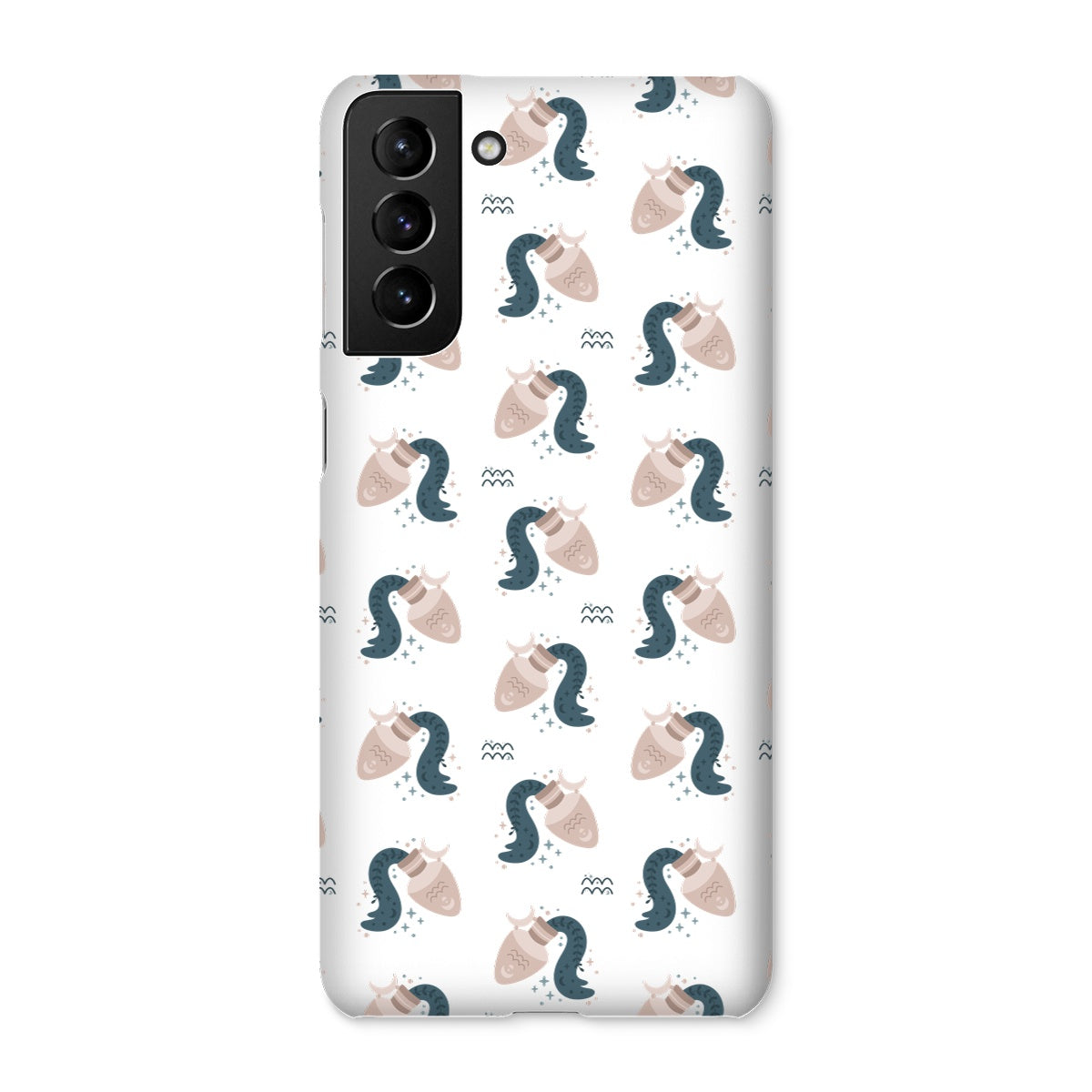 Aquarius Pattern Snap Phone Case