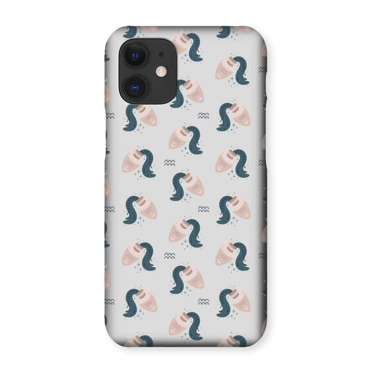 Aquarius Pattern Snap Phone Case