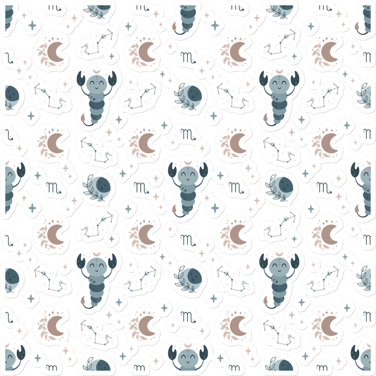 Scorpio Pattern Sticker