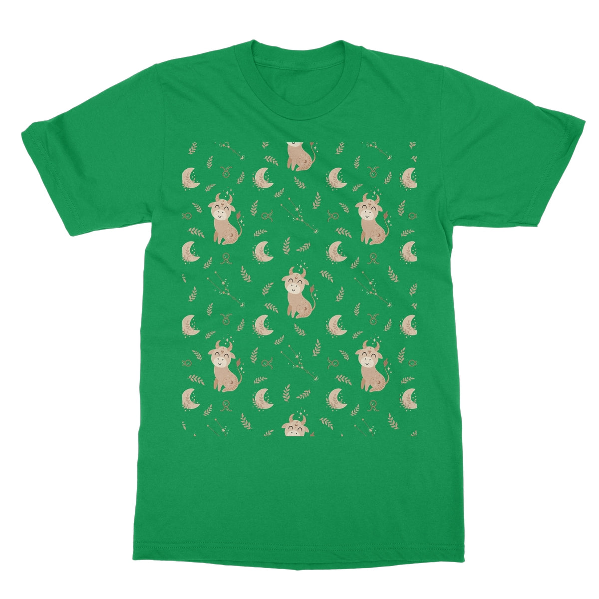 Taurus Pattern Softstyle T-Shirt