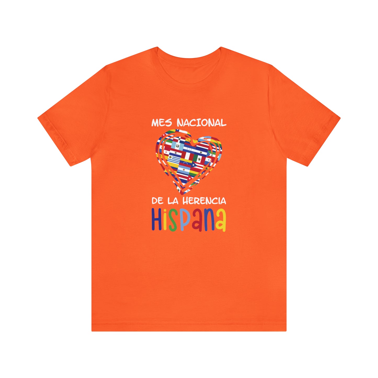 Hispanic Heritage Month Unisex Short Sleeve Tee