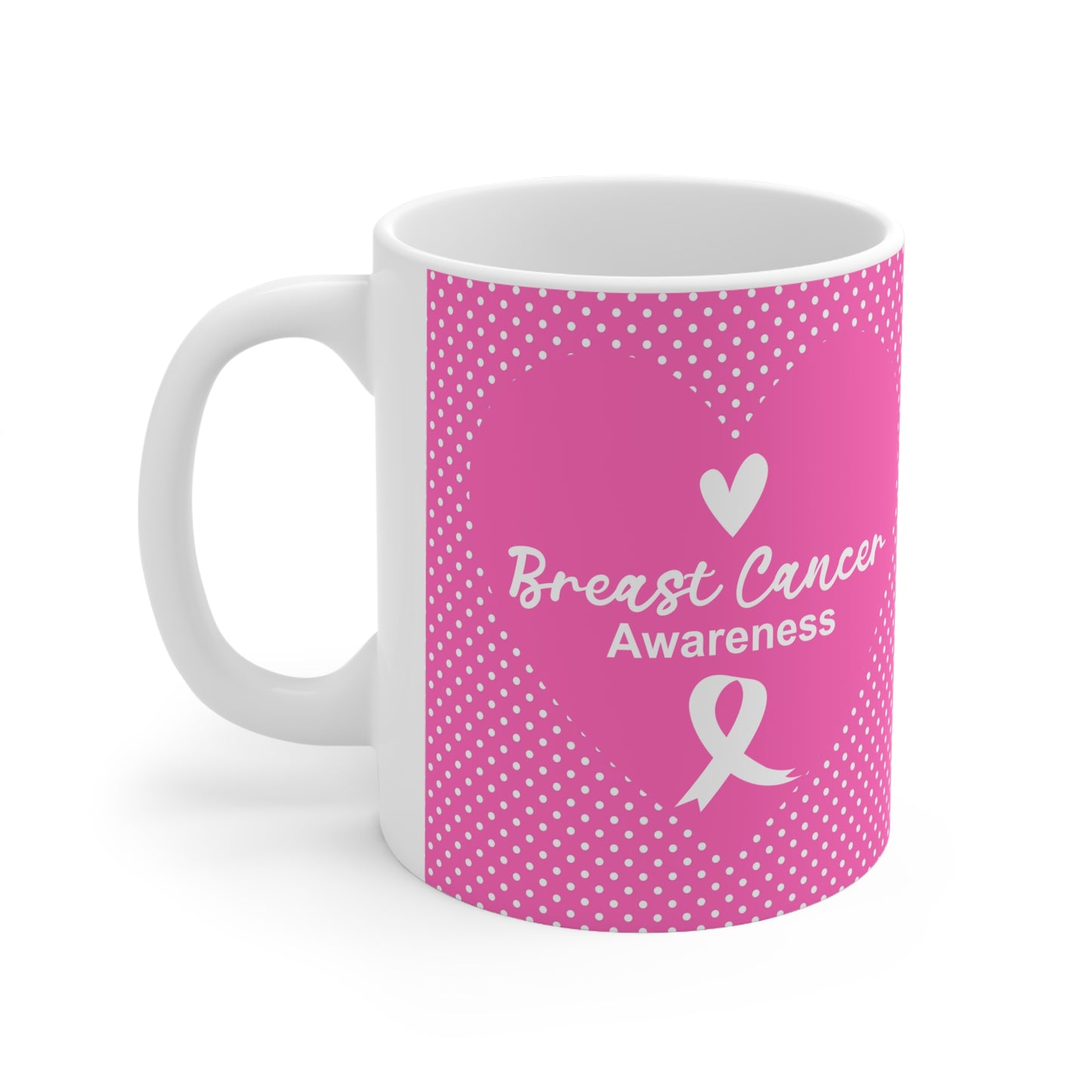 Breast Cancer Awareness Ceramic Mug 11oz