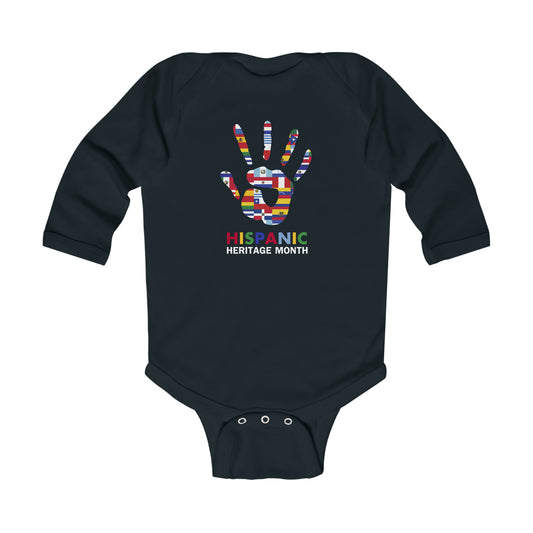 Hispanic Heritage Month Infant Long Sleeve Bodysuit