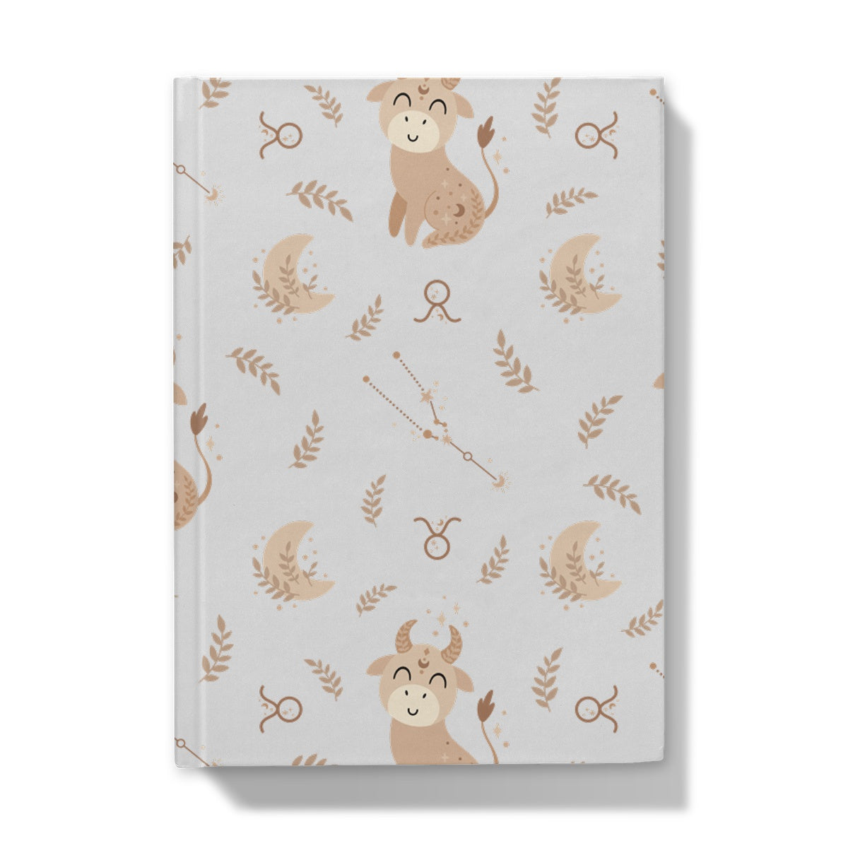 Taurus Pattern Hardback Journal