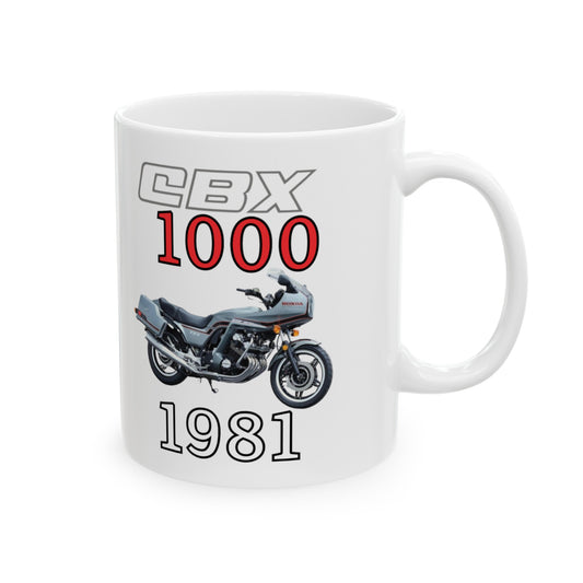 1981 Honda CBX1000 Mug, Honda CBX Mug, 1981 Honda CBX Mug, Honda Motorcycle Mug, Ceramic Mug 11oz