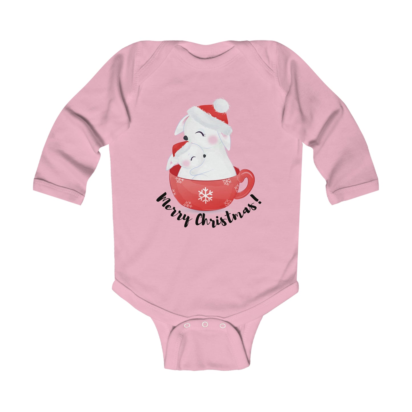 My First Merry Christmas Infant Long Sleeve Bodysuit