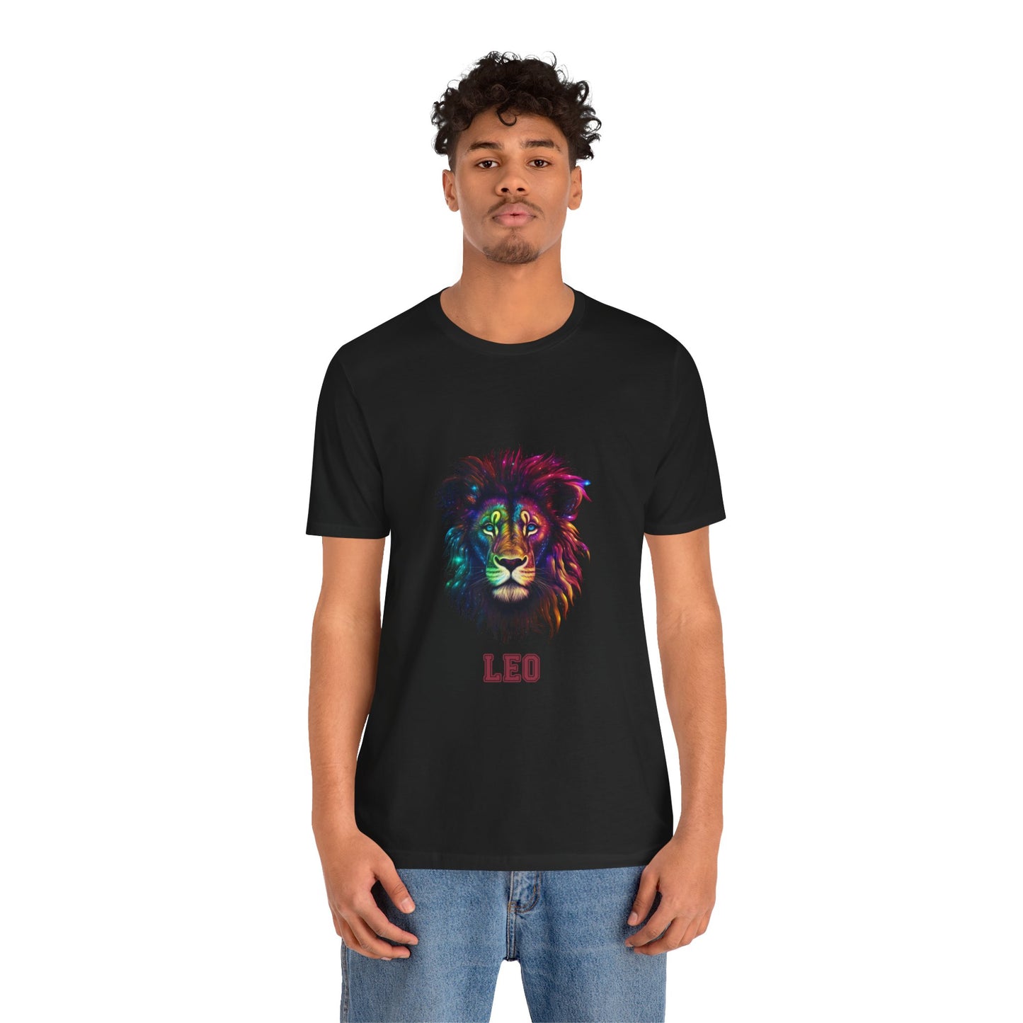 Leo Neon T-Shirt | Zodiac Sign Tee | Leo Gift | Horoscope T-Shirt | Astrology Shirt