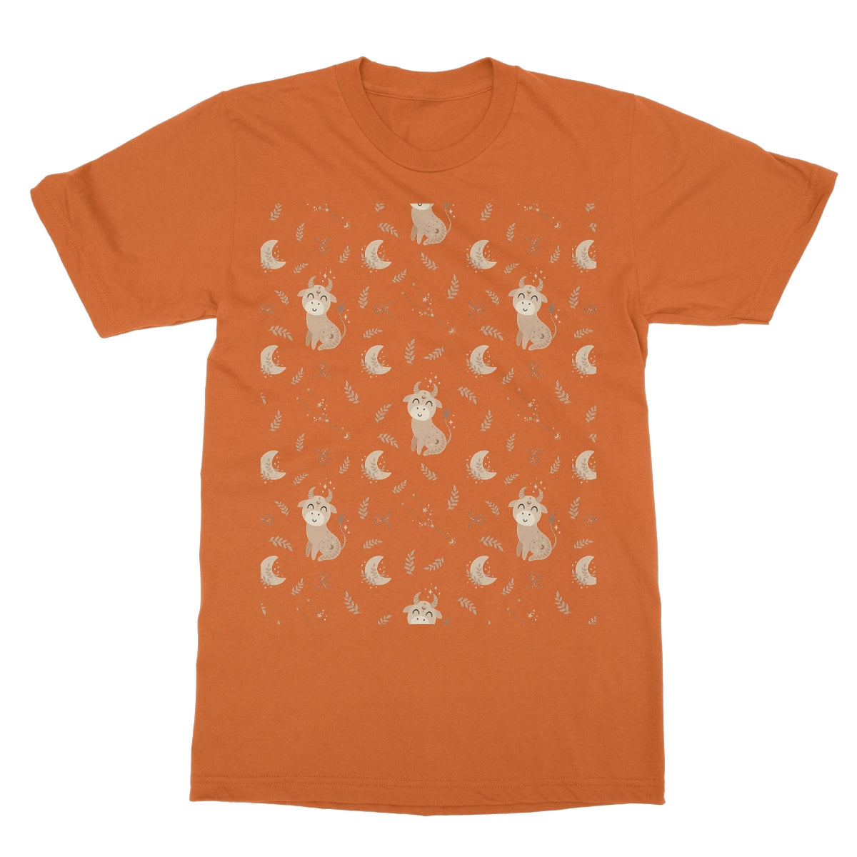 Taurus Pattern Softstyle T-Shirt