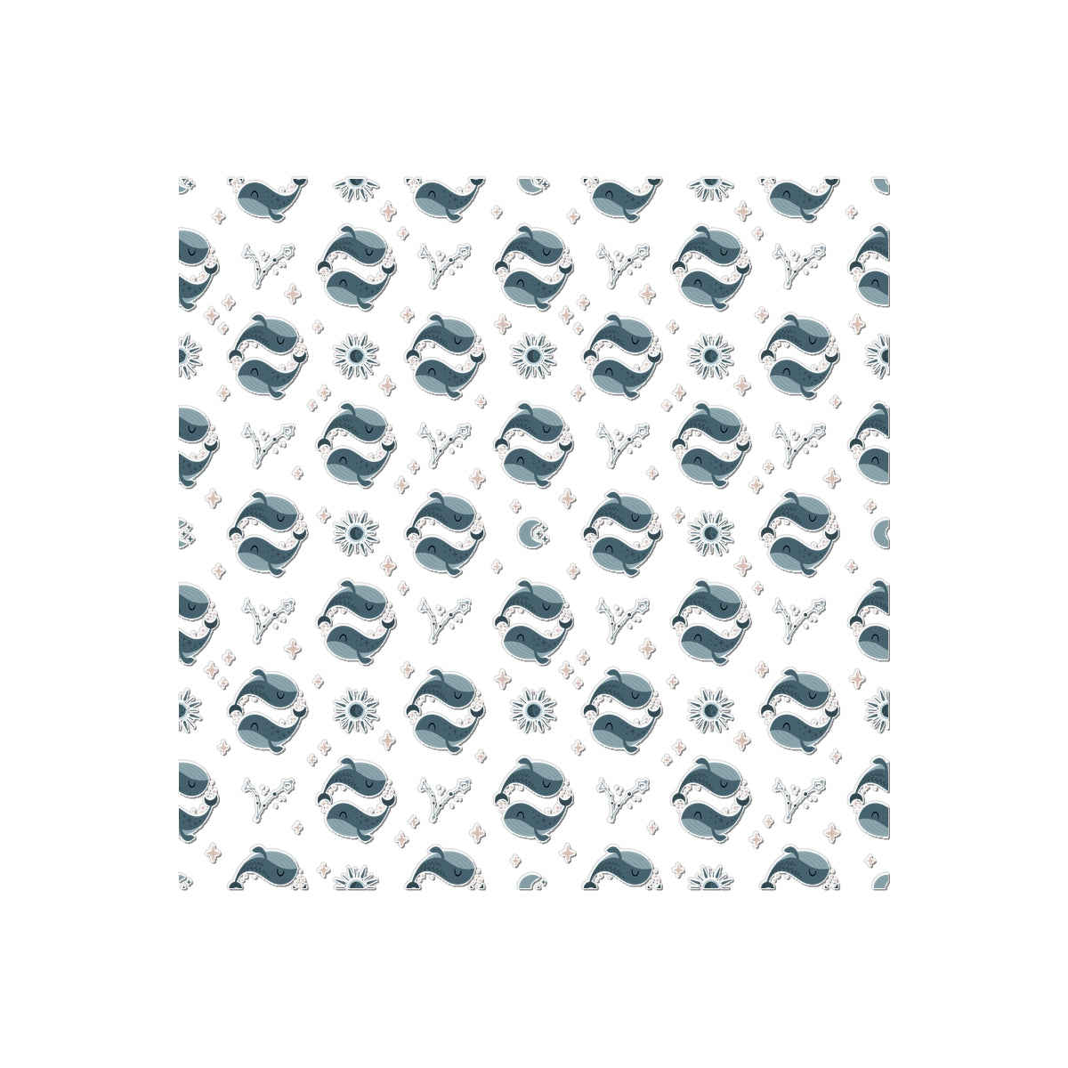 Pisces Pattern Temporary Tattoo