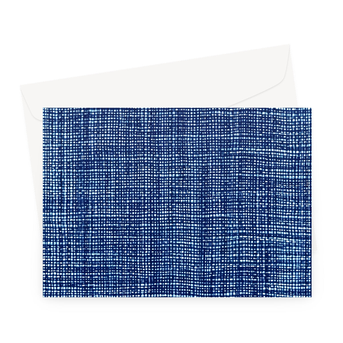 Royal Blue Jeans Greeting Card