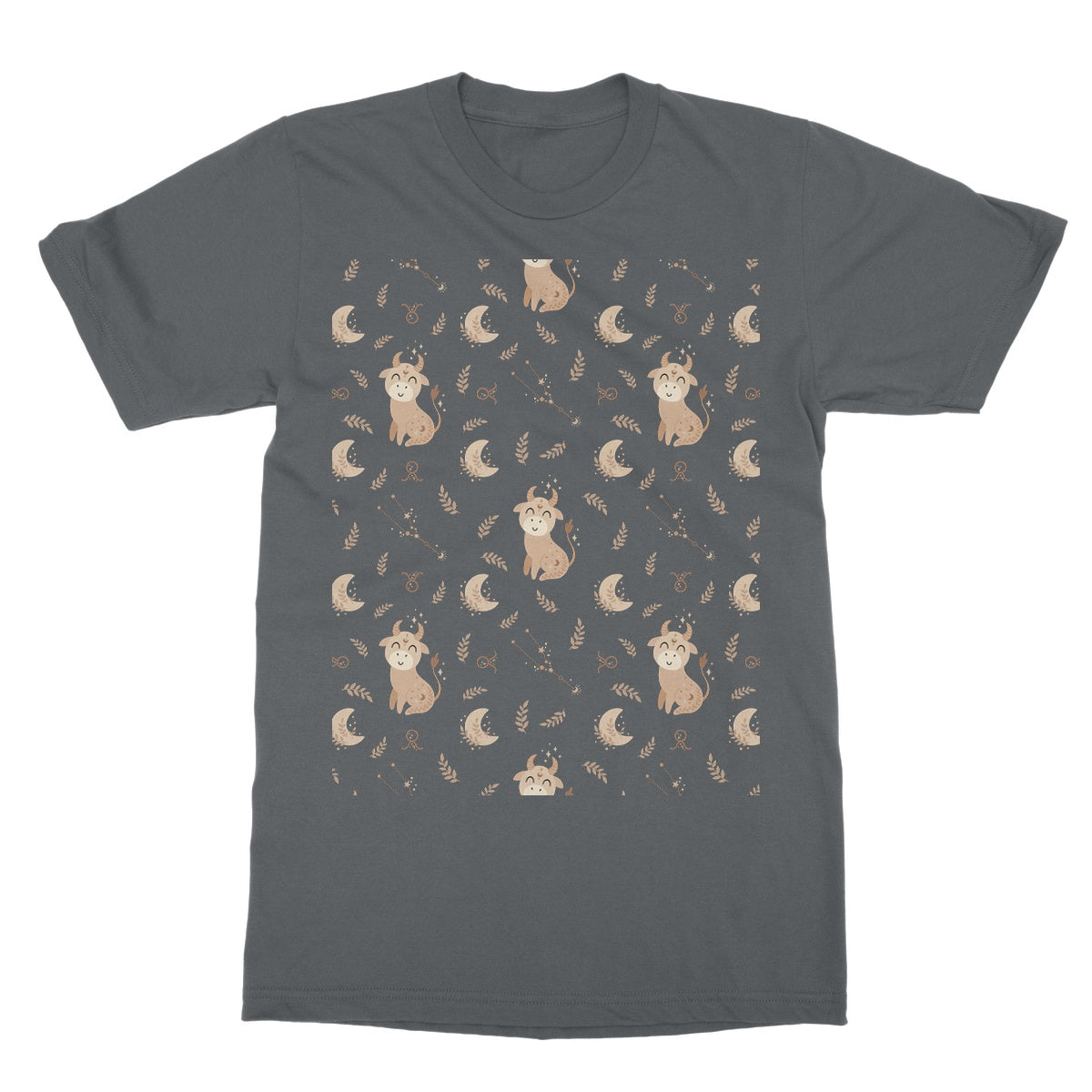 Taurus Pattern Softstyle T-Shirt
