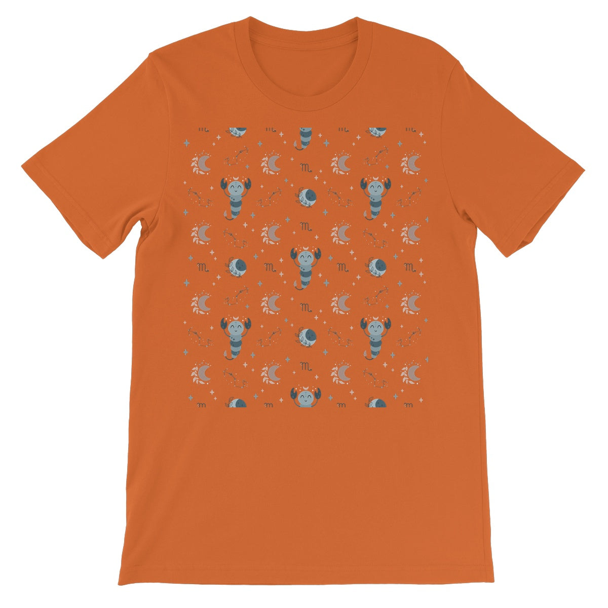 Scorpio Pattern Unisex Short Sleeve T-Shirt